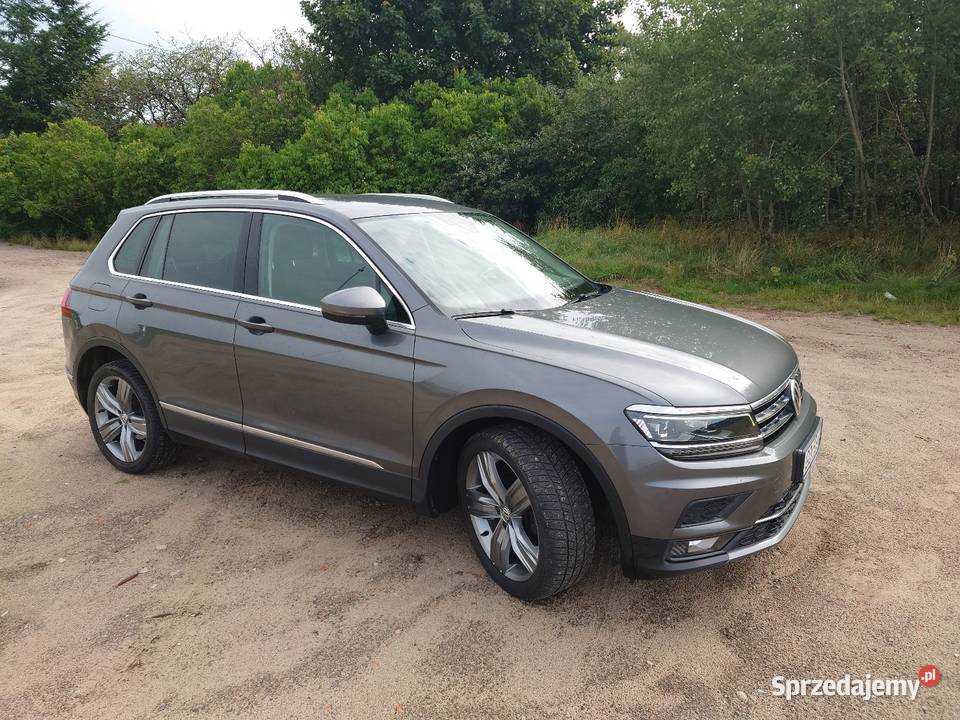 Tiguan wirtualne zegary masaże bezkluczykowy Tiguan Kartuzy