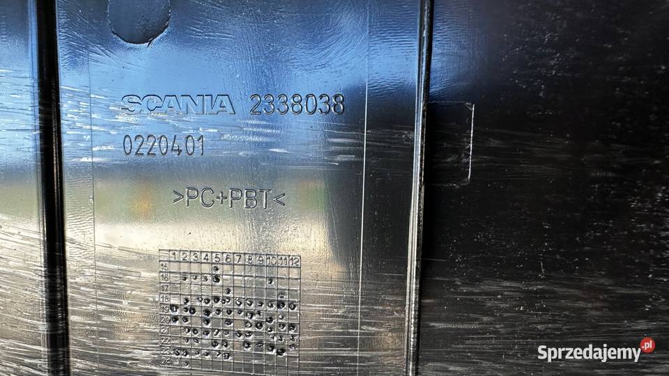 Zabudowa Międzyosiowa Osłona Spoiler Scania R S osobowe