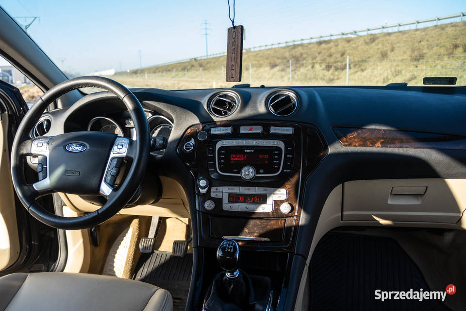 Ford Mondeo MK4 20TDCi 140 hatchback biała skóra Kraków