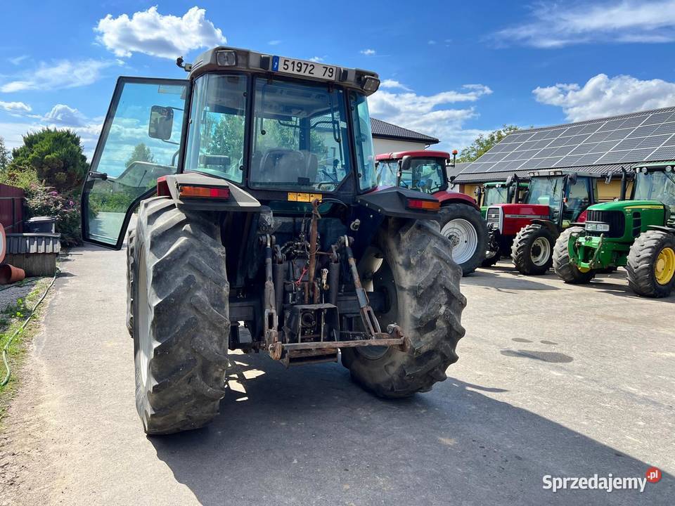 Massey Ferguson 6160 z ładowaczem czołowym lubelskie Żabno