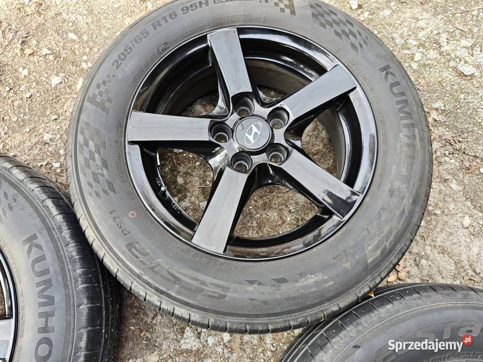 Koła felgi aluminiowe 16 5x1143 Hyundai opony