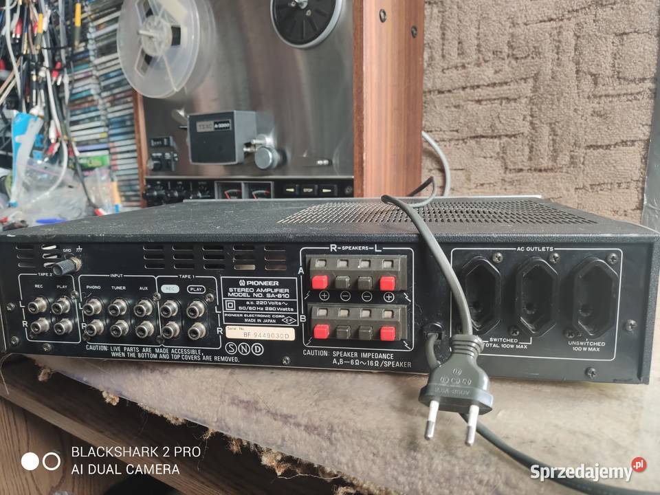 wzmacniacz Pioneer SA610 Mosty