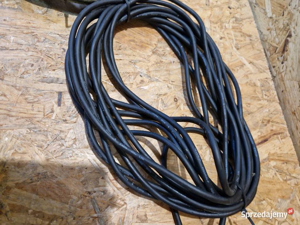 Przedłużacz z uziemieniem 10 m czarny bez Głogowa