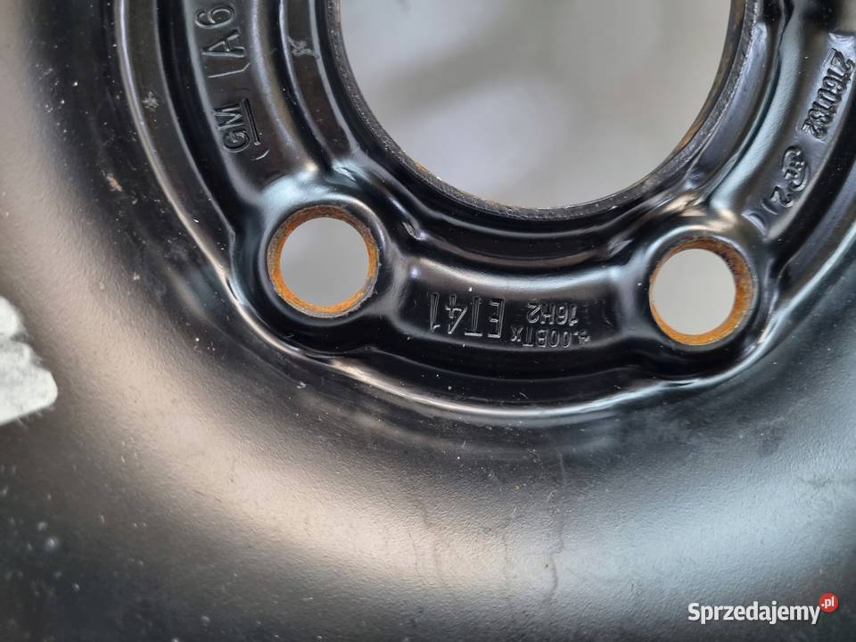 KOŁO ZAPASOWE DOJAZDOWE Opel Vectra C Astra H Samochodowe Rudka