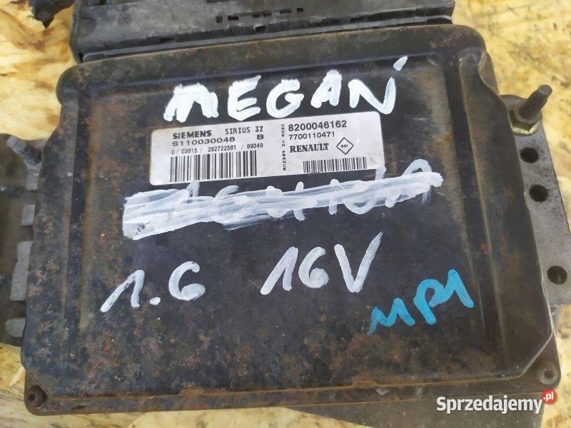 STEROWNIK SILNIKA RENAULT SCENIC 16 8200046162 Gliwice