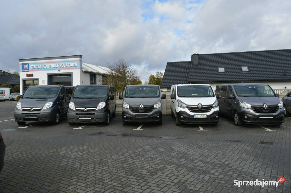 Renault Trafic 16 dCi Brygadówka 2xBoczne drzwi 1598cm3 Hrubieszów
