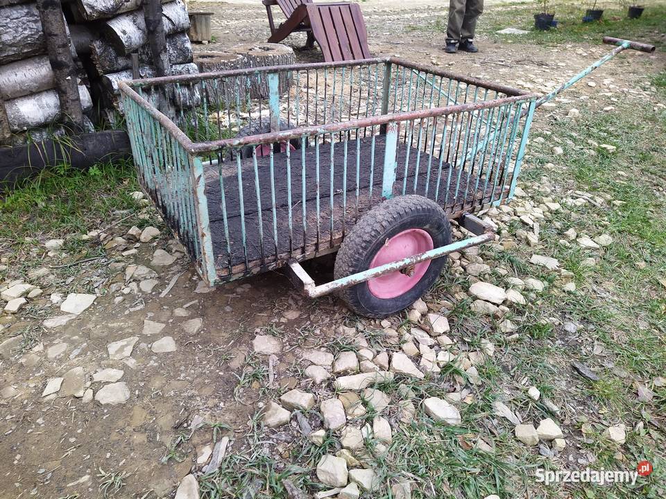 Wózek dwukołowy solidny z rączką uchwytem quad