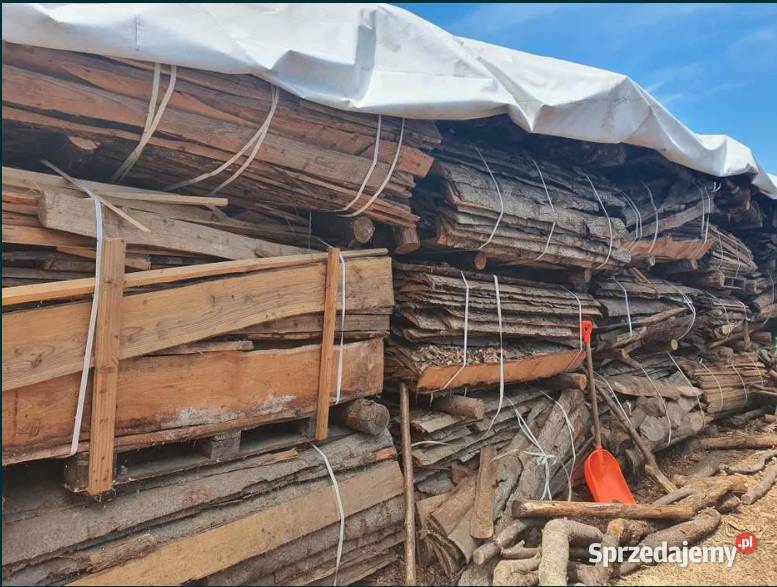 drewno suche obrzynki tartaczne Łącko