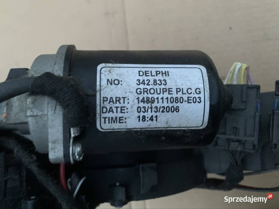 Mechanizm silniczek drzwi lewy prawy peugeot 807 osobowe Komputery Szczecin