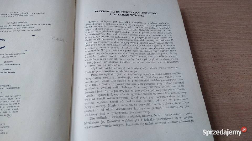 BM 28 Rachunek różniczkowy i całkowy SiKORSKI Gdańsk