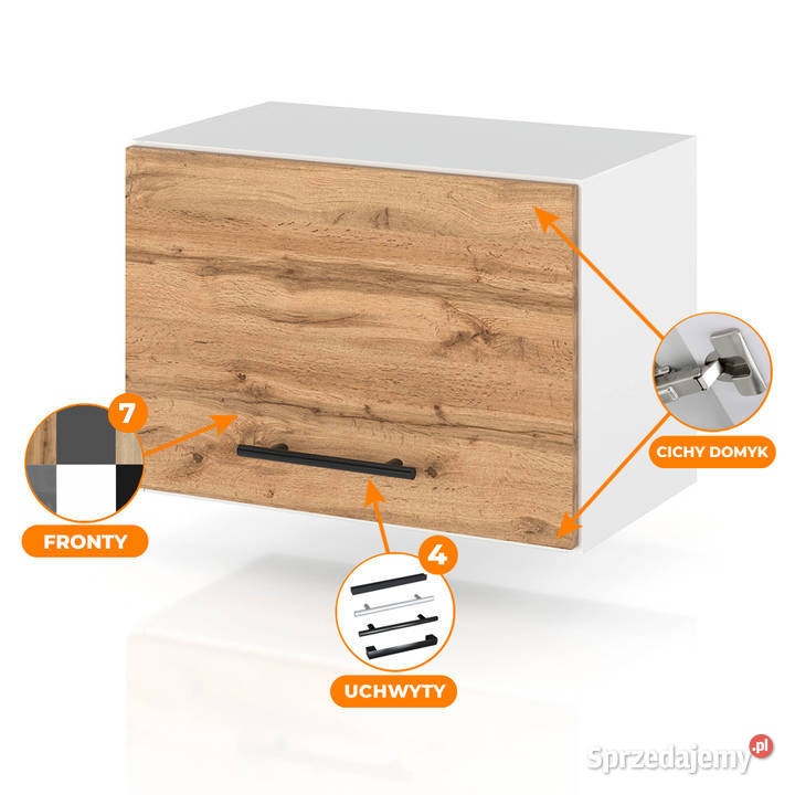 szafka kuchenna wisząca okapowa modułowa 32cm Elbląg