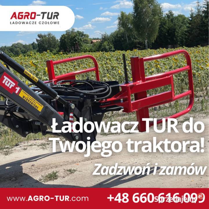 ŁADOWACZE CZOŁOWE TUR DO C330 C360 MF T25 ZETOR Chocz