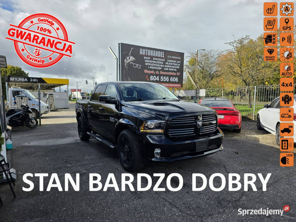 RAM 1500 57 HEMI 401 Skóra Kamera Grzane i isofix sprzedam