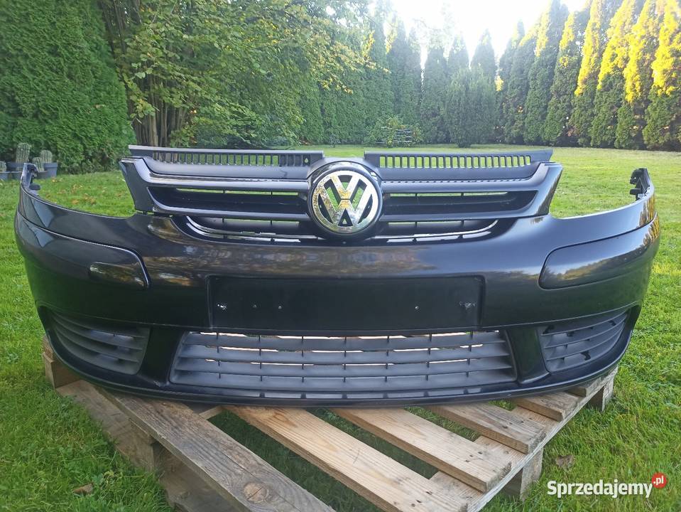 VW Golf V 5 Plus zderzak przód przedni grill łódzkie Sieradz sprzedam