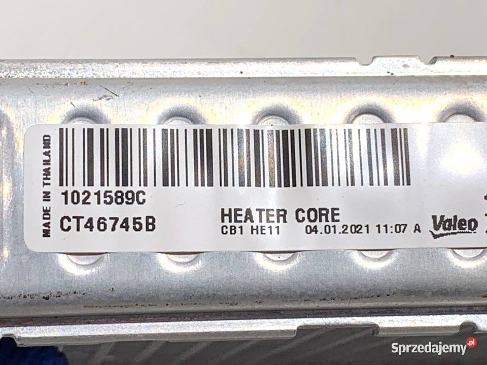 NAGRZEWNICA DACIA DUSTER SUV KOMBAJN OGRZEWANIA