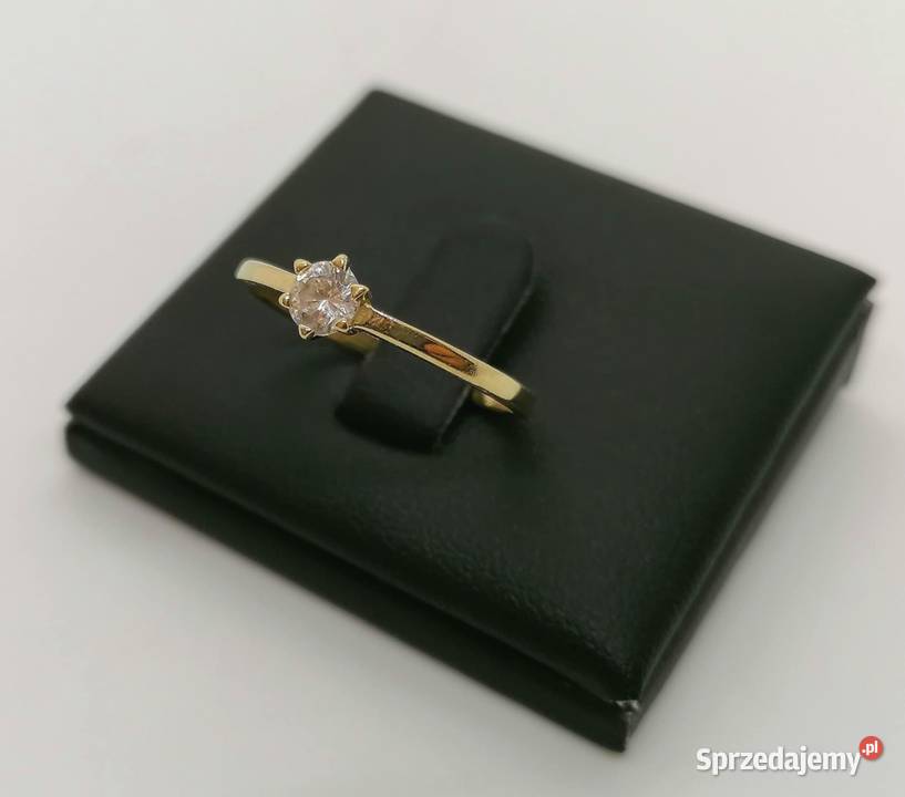 Złoty pierścionek próby 585 143g Rozmiar 18