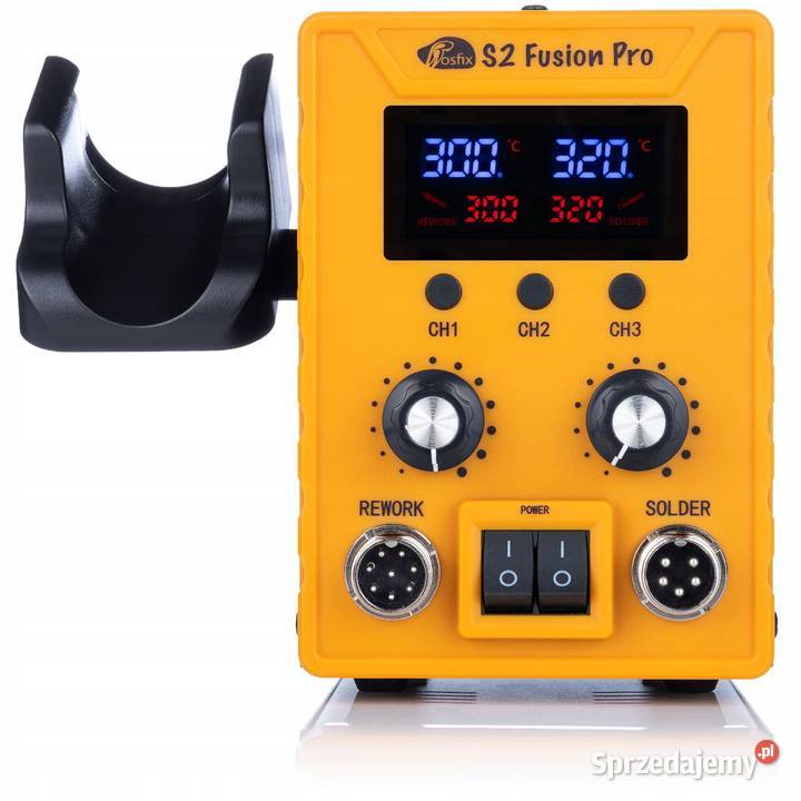 Zestaw Rosfix Fusion PRO S2 2w1 Hot Air 760W