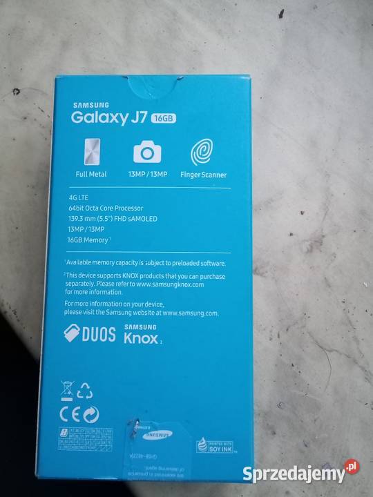 Sprzedam telefon Samsung Galaxy J7 DUOS Telefony i Akcesoria Częstochowa
