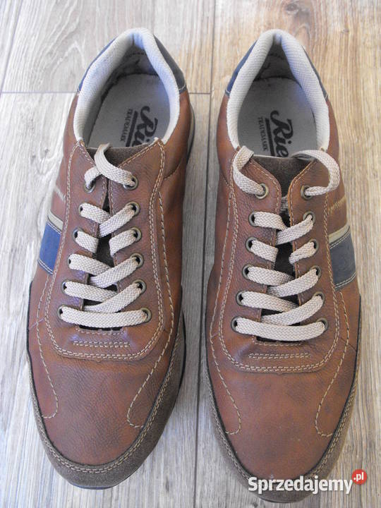Buty RIEKER EUR46 295 Skóra brązowe lekkie Rieker