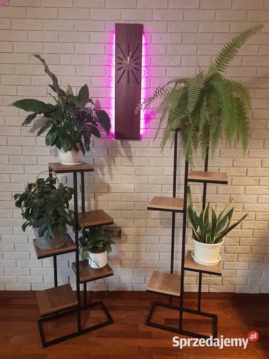 Kwietnik metalowy Styl loft Okazja Kwietniki sprzedam