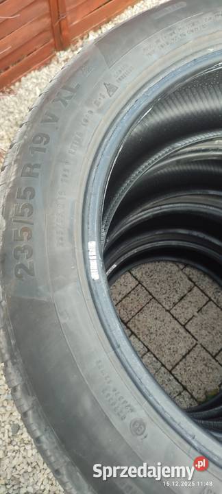 Opony zimowe continental 23555 r19 105 V XL Samochodowe Piekoszów sprzedam