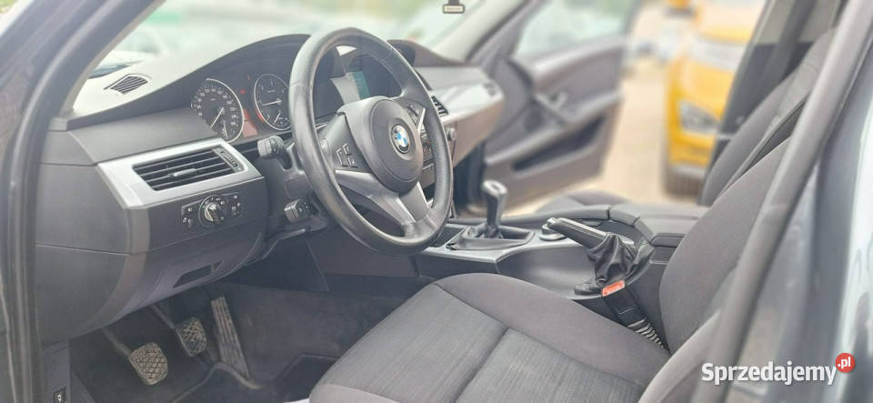 BMW 520 Lift Navi zrejestrowana E60 20032010 Rok produkcji 2008 Lębork