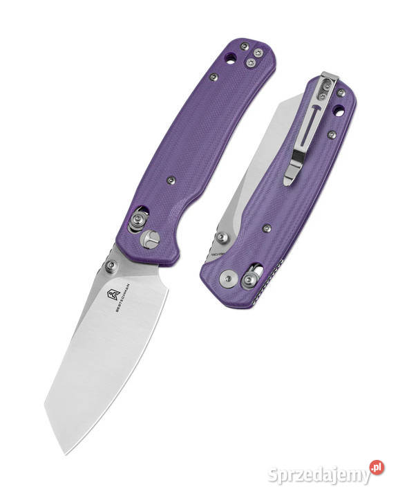 Nóż składany Bestechman Cicadas Wing Purple G10 mazowieckie Warszawa