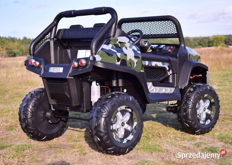 Auto samochód na akumulator MERCEDES UNIMOG 4x4