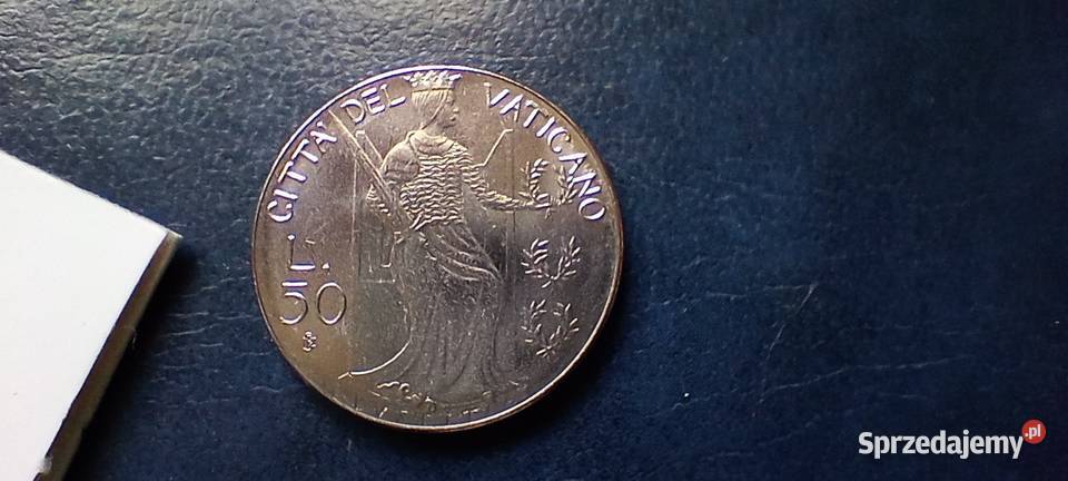 Stare monety 50 lir 1980 Watykan Lesko