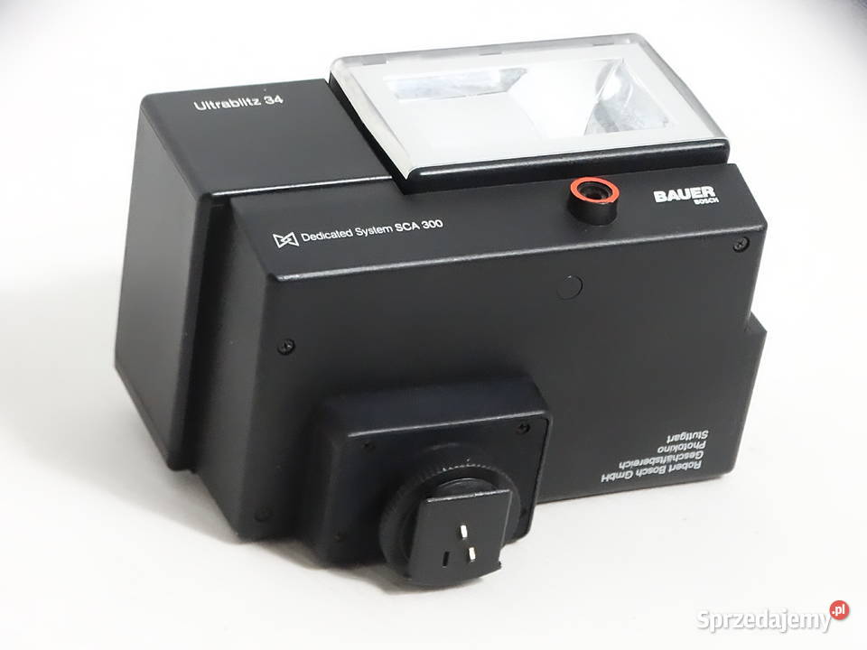 Lampa Błyskowa BAUER Ultrablitz 34 SCA 300 Akcesoria Biłgoraj sprzedam