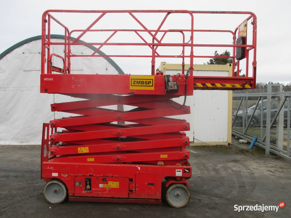 Podnośnik nożycowy 12 m LGMG AS1012E Rok produkcji 2019 sprzedam