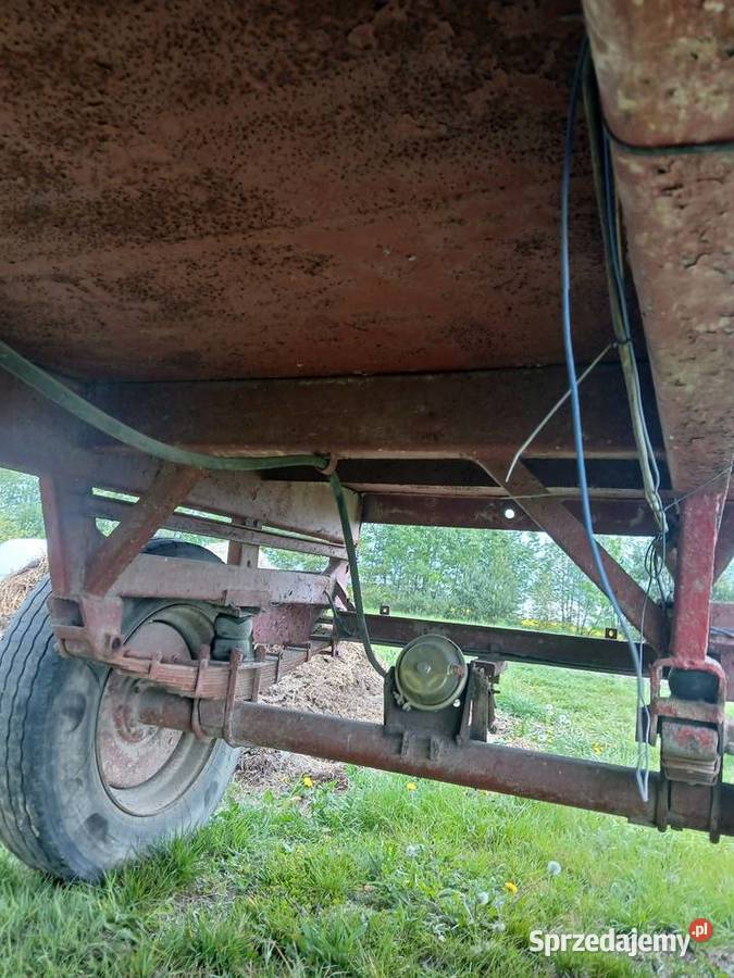 Przyczepa sztywna autosan 6 ton świętokrzyskie Bogoria