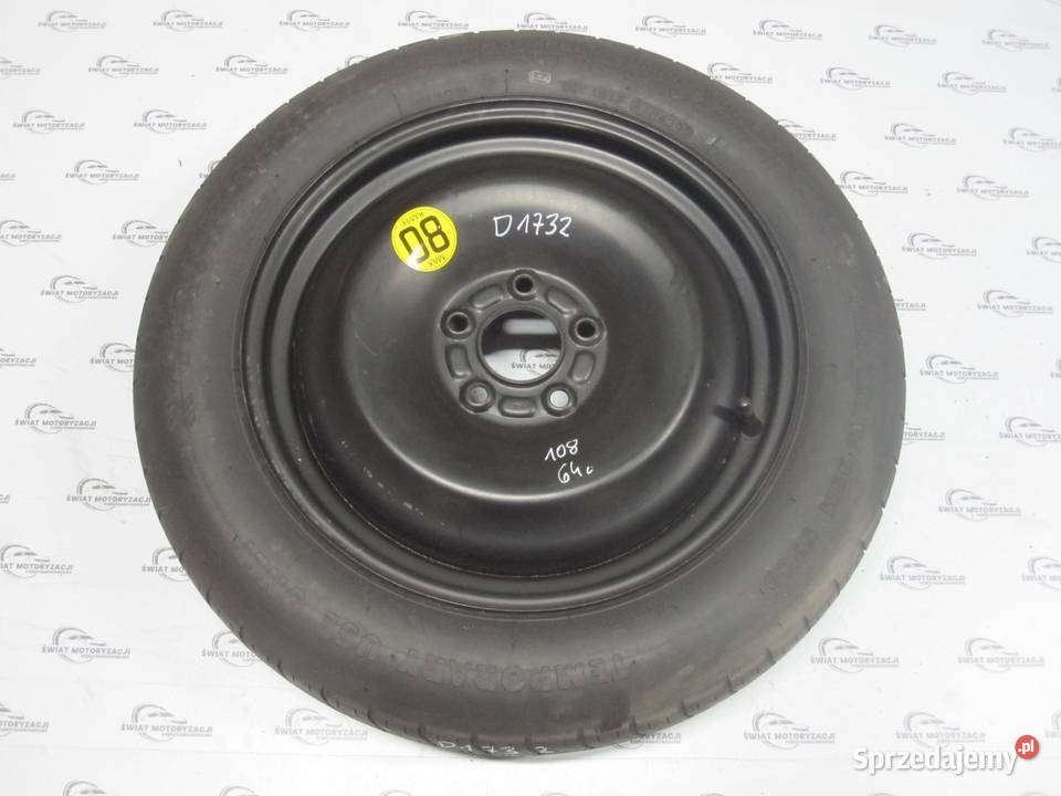 FORD VOLVO koło dojazdowe 1258516 99M 5x108