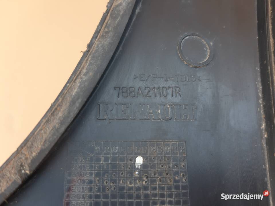 DACIA DOKKER LISTWA BŁOTNIKA LEWY PRZÓD Karoseria lubuskie