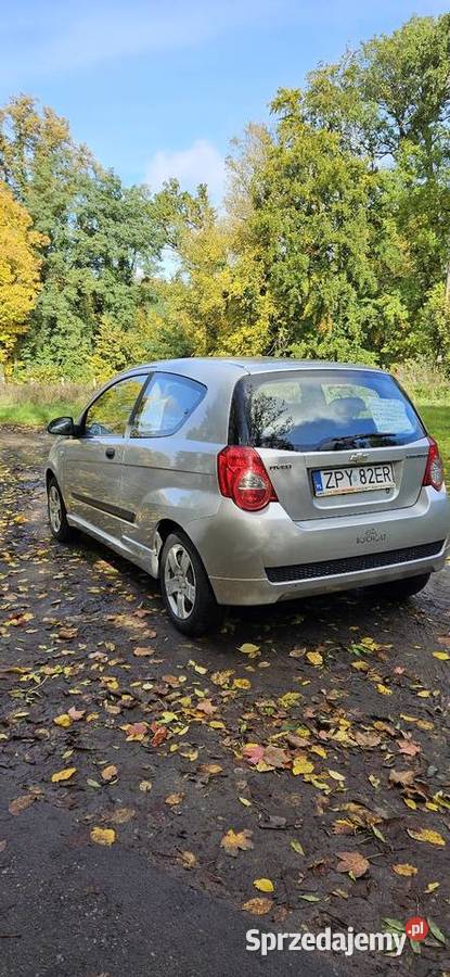 12 benzynaChevrolet Aveoto samo co Opel Corsa nieuszkodzony Aveo Barlinek