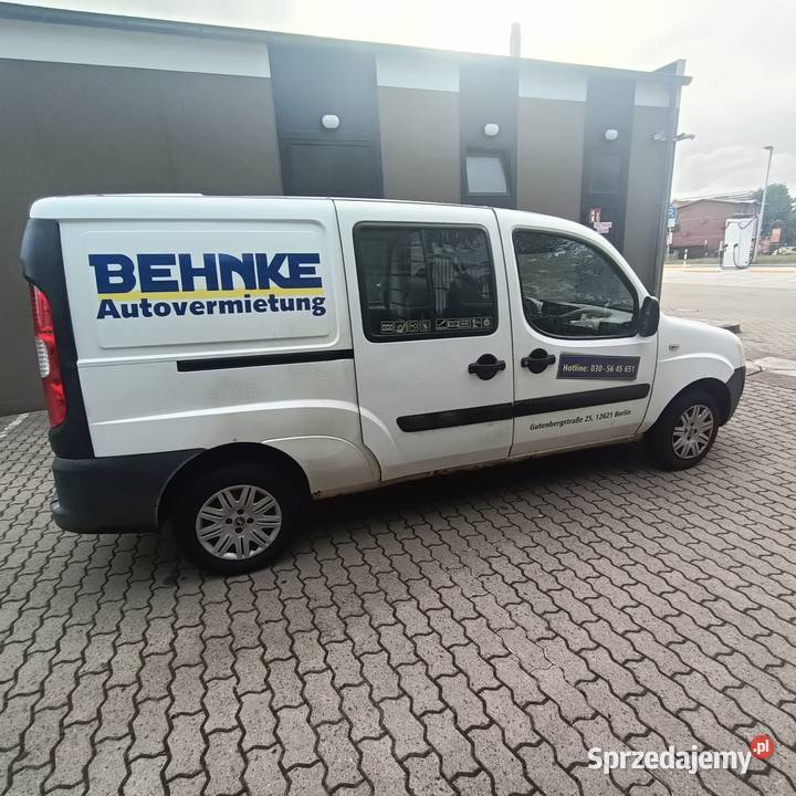 Fiat Doblo maxi Lang 200 paka długa 75KM Słubice