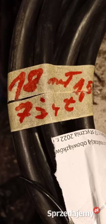 przewód elektryczny 7żyl 15 m2 dolnośląskie sprzedam