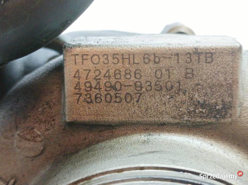 TURBOSPRĘŻARKA 4724686 20 D Bmw Seria 3 V