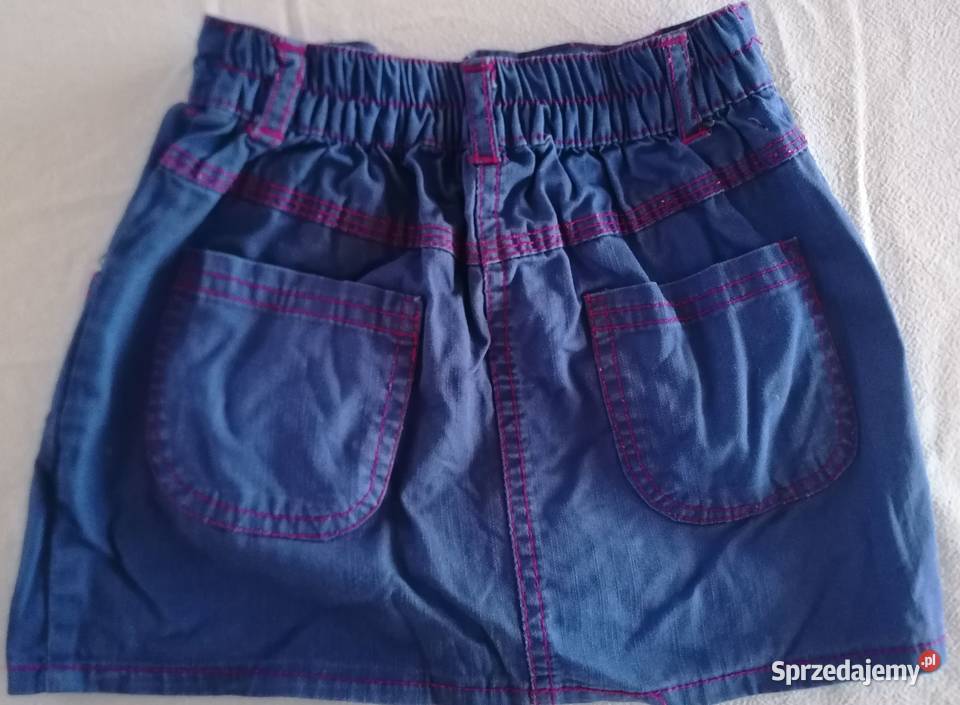 Spódniczka jeansowa rozmiar 110 Rozmiar 110 Łódź
