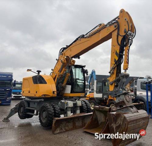 Koparka kolowa Liebher Klimatyzacja Warszawa