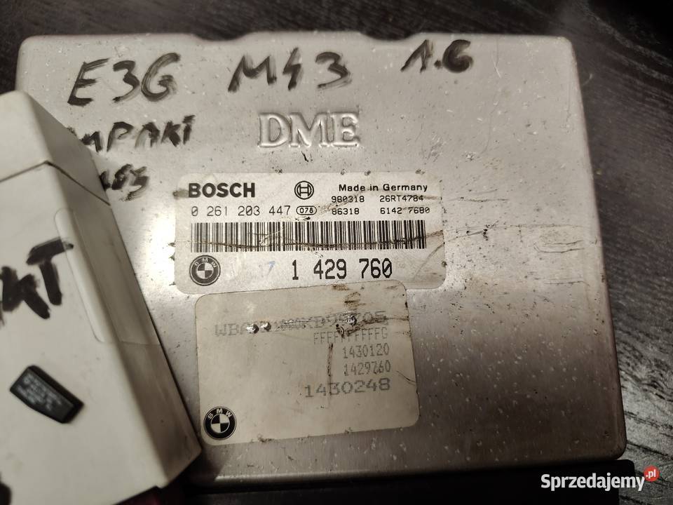 Bmw e36 m43 zestaw startowy komplet sterownik osobowe