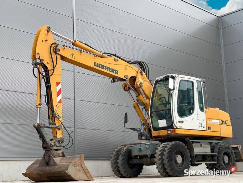 Ladowarka kolowa Liebherr A 314 Litronic Rok produkcji 2010 mazowieckie Warszawa
