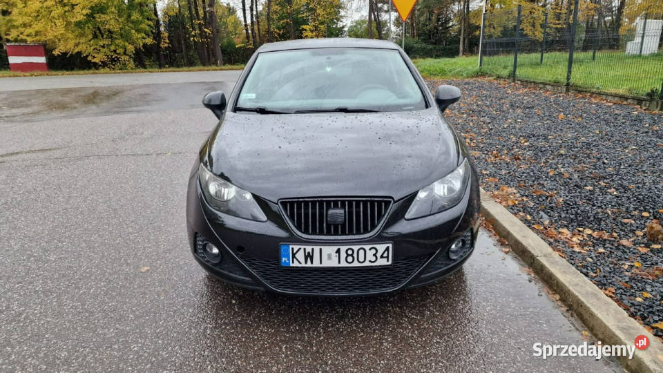 Seat Ibiza 14 LPG GAZ 2008 5 Drzwi KLIMA Alu IV klimatyzacja Pabianice sprzedam
