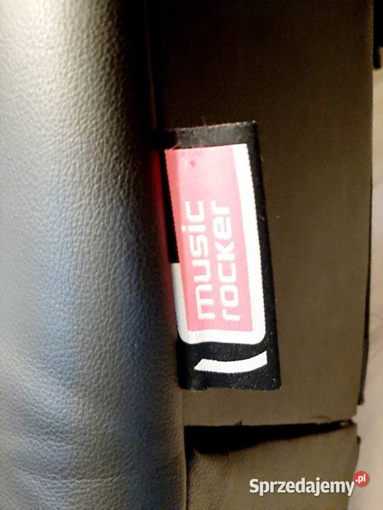 Fotel gamingowy muzyczny relaksacyjny składany