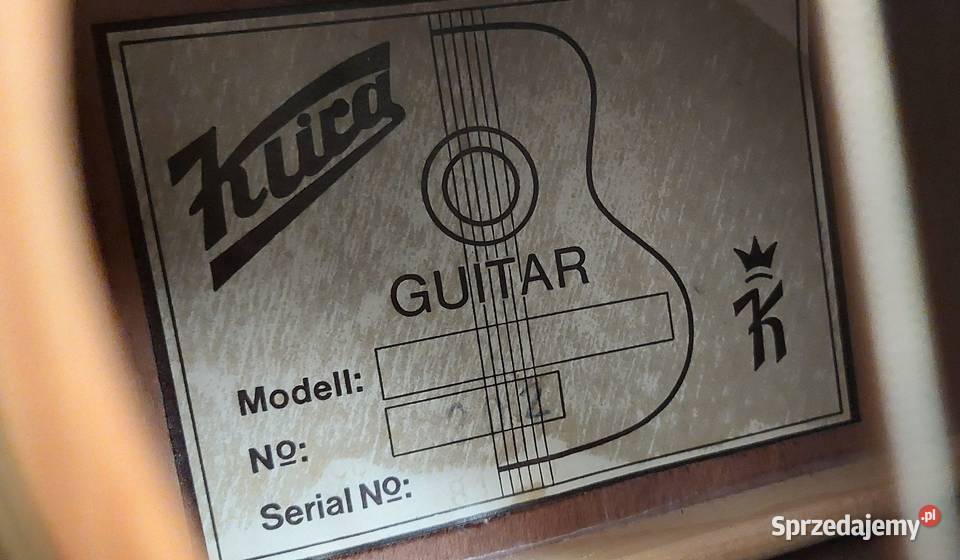 gitara akustyczna Klira Red Canyon vintage