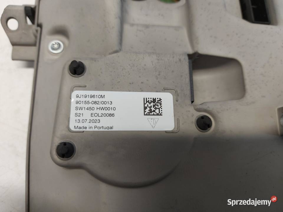 Porsche Taycan GTS 9J1 2023r Ekran wyświetlacz osobowe Liczniki i zegary dolnośląskie