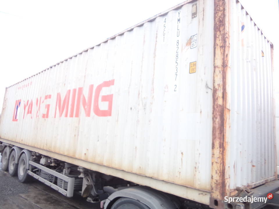 Kontener morski magazynowy budowlany 40 HC CW warmińsko-mazurskie Olsztyn