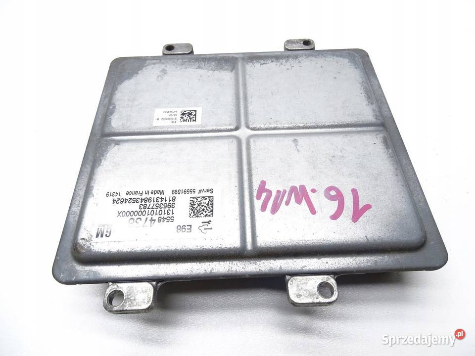 STEROWNIK MODUŁ SILNIKA 55484738 16 CDTI OPEL