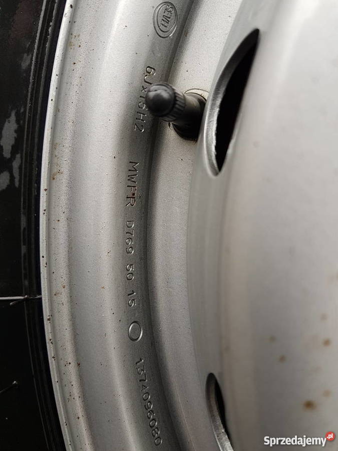 Koło zapasowe Fiat Ducato 15 Bridgestone NOWE stalowe Wrocław