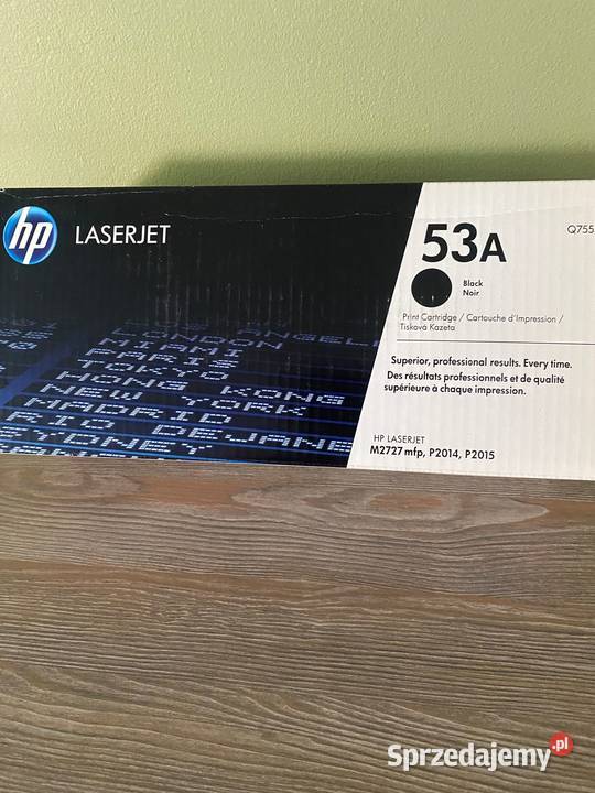 Oryginalny Toner HP Laser Jet 53A Q7553A do sprzedam